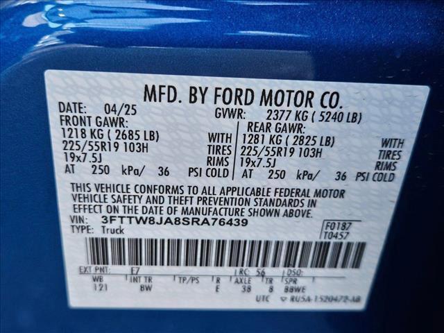 new 2025 Ford Maverick car, priced at $32,825