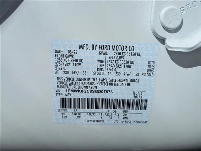 new 2025 Ford Explorer car, priced at $61,354