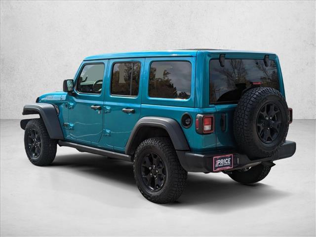 used 2020 Jeep Wrangler Unlimited car, priced at $27,200