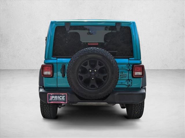 used 2020 Jeep Wrangler Unlimited car, priced at $27,200