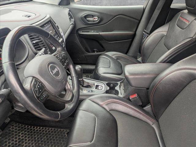 used 2021 Jeep Cherokee car, priced at $25,333