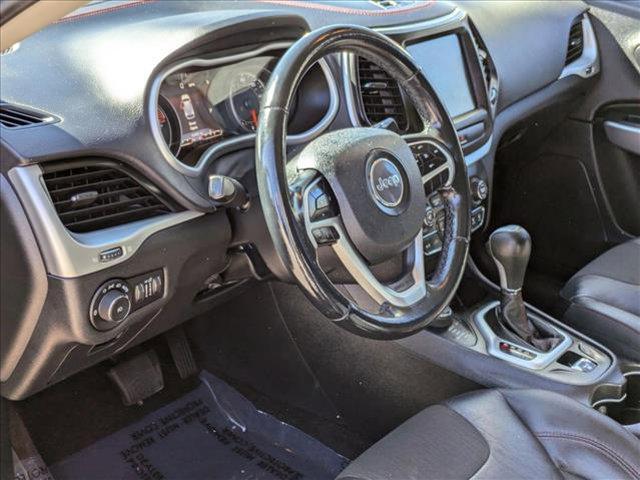 used 2018 Jeep Cherokee car, priced at $14,855