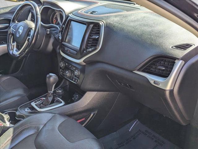 used 2018 Jeep Cherokee car, priced at $14,855