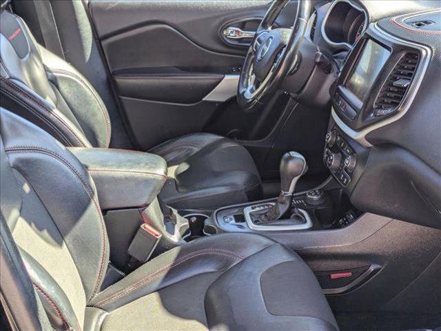 used 2018 Jeep Cherokee car, priced at $14,855