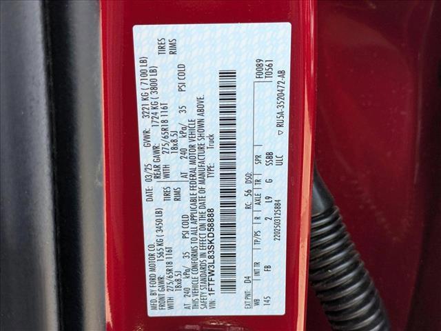 new 2025 Ford F-150 car, priced at $57,199