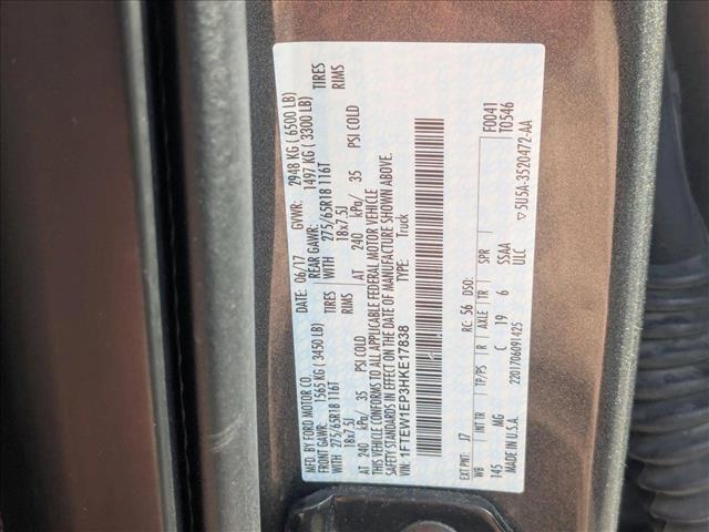used 2017 Ford F-150 car, priced at $20,099