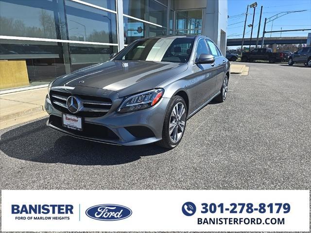 used 2021 Mercedes-Benz C-Class car, priced at $24,900