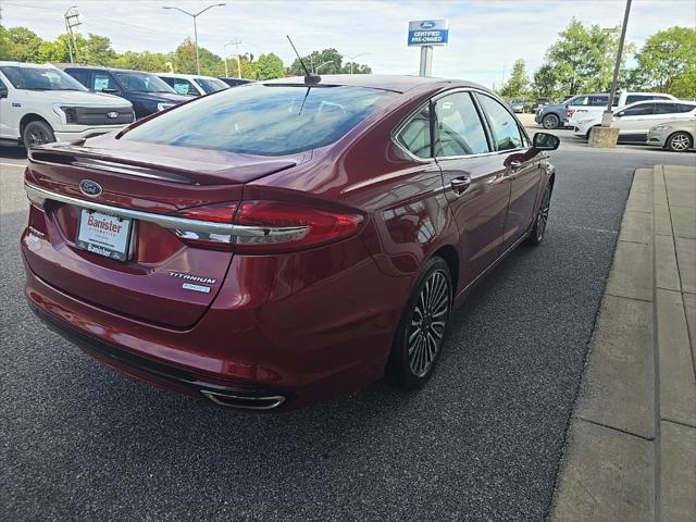 used 2017 Ford Fusion car, priced at $13,995