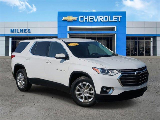 used 2020 Chevrolet Traverse car, priced at $19,200