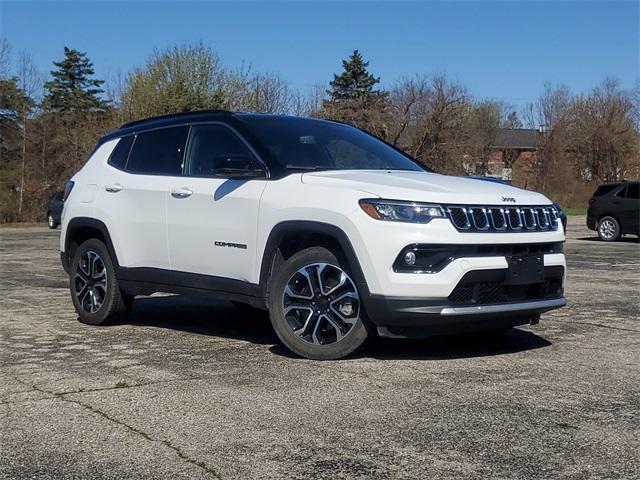 used 2023 Jeep Compass car, priced at $23,900