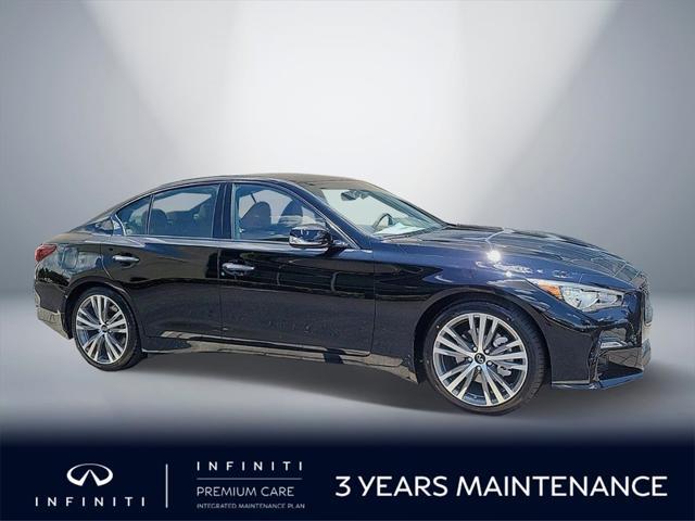 new 2024 INFINITI Q50 car, priced at $50,657