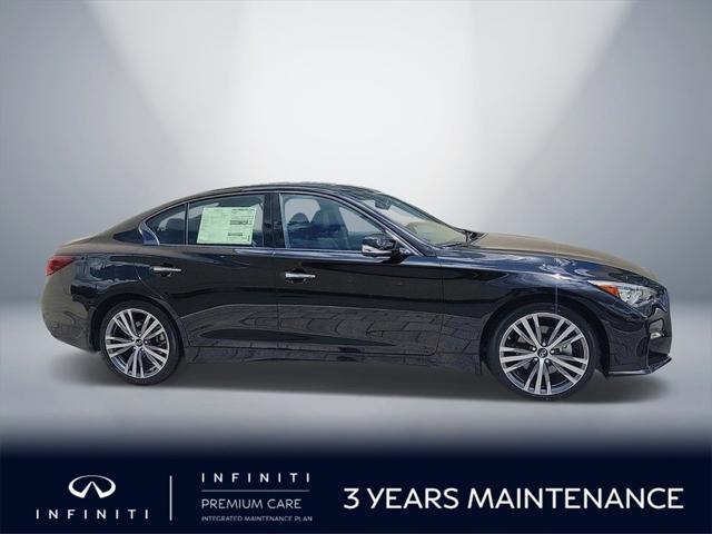 new 2024 INFINITI Q50 car, priced at $52,199