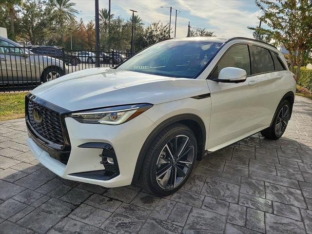 new 2025 INFINITI QX50 car, priced at $54,170