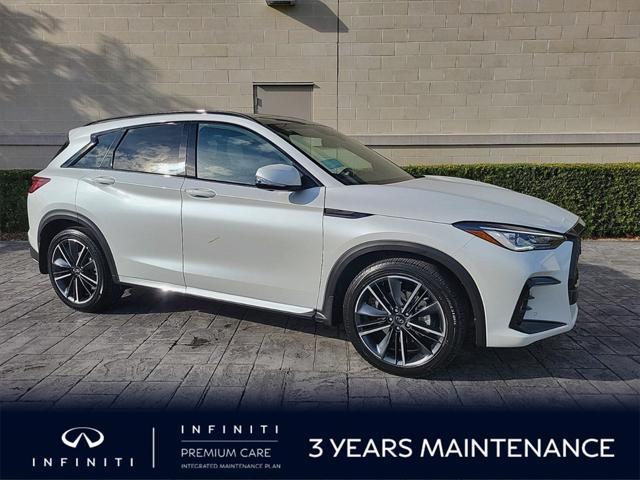 new 2025 INFINITI QX50 car, priced at $54,170