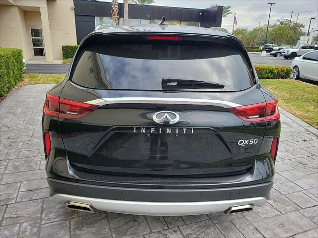 used 2021 INFINITI QX50 car, priced at $24,800