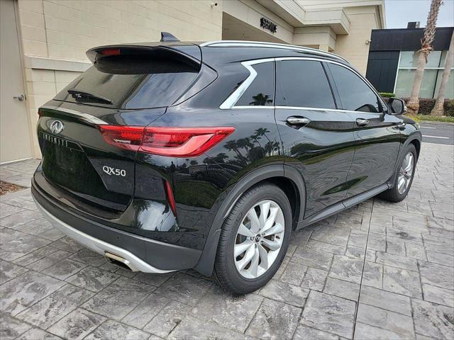 used 2021 INFINITI QX50 car, priced at $24,800