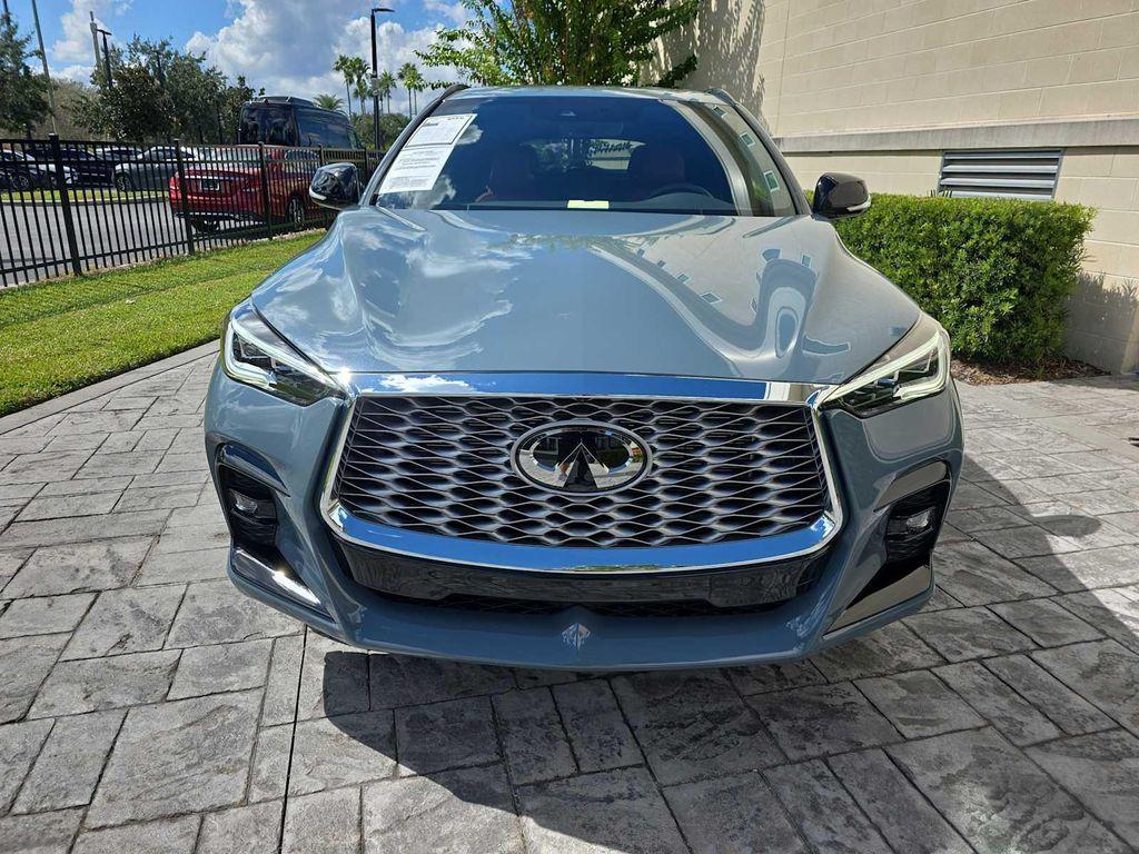 used 2025 INFINITI QX55 car, priced at $43,900