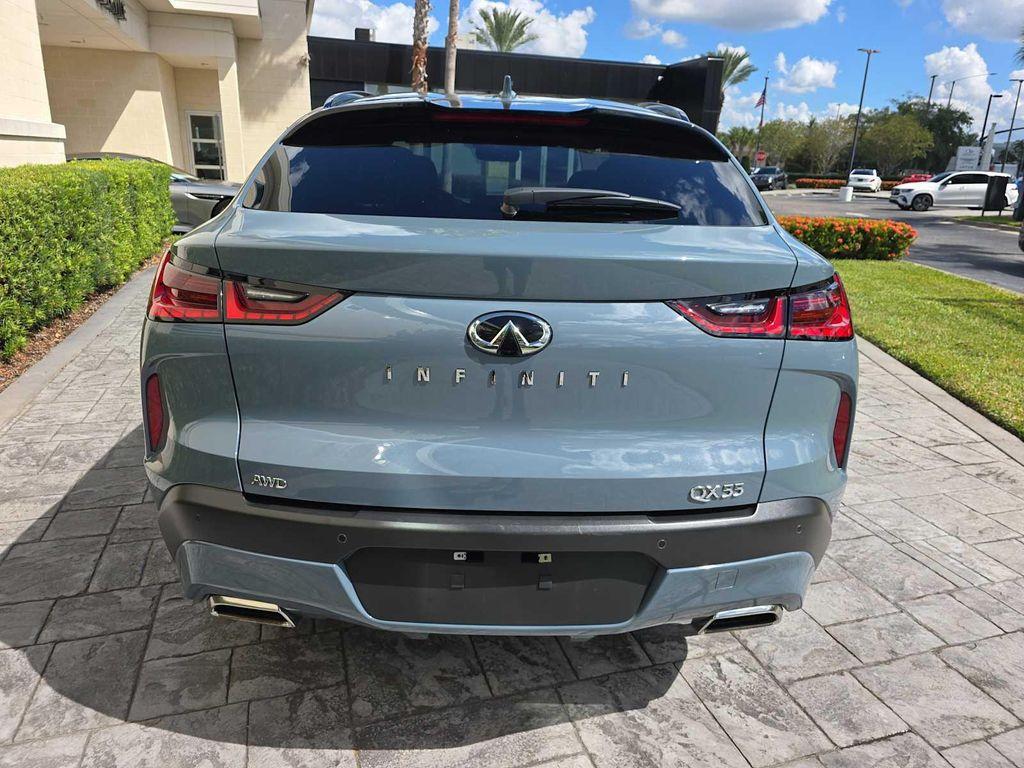 used 2025 INFINITI QX55 car, priced at $43,900
