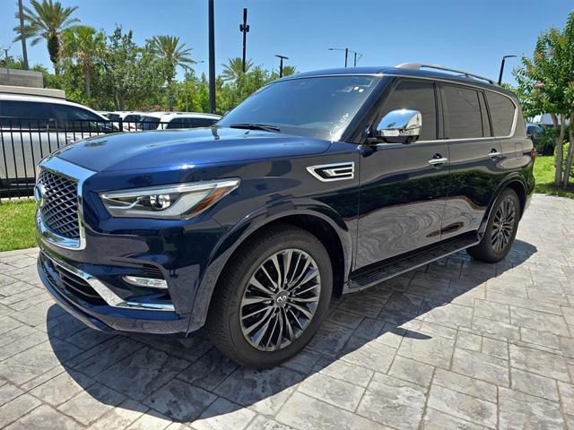 used 2022 INFINITI QX80 car, priced at $53,700
