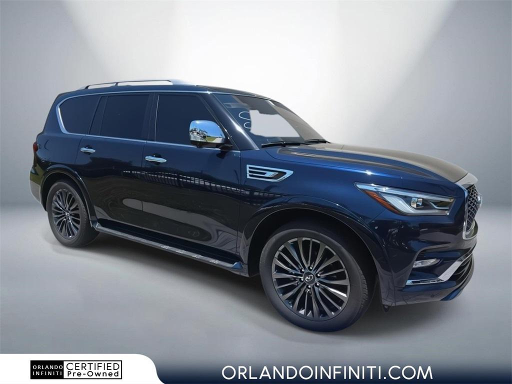 used 2022 INFINITI QX80 car, priced at $49,900