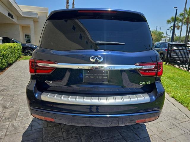 used 2022 INFINITI QX80 car, priced at $53,700