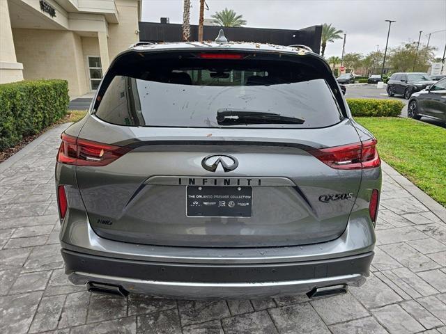 new 2025 INFINITI QX50 car, priced at $54,310