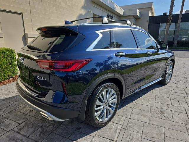new 2025 INFINITI QX50 car, priced at $47,917