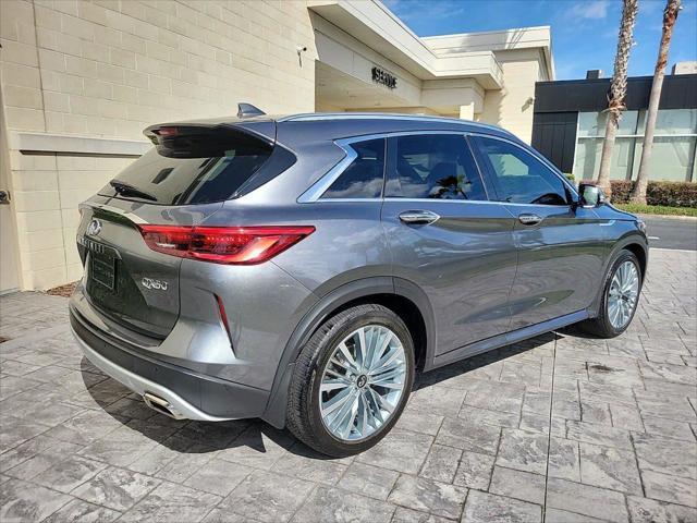 used 2023 INFINITI QX50 car, priced at $43,900