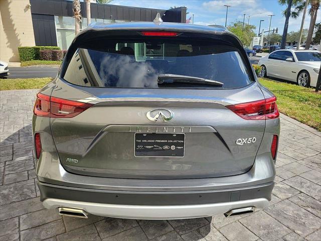 used 2023 INFINITI QX50 car, priced at $43,900