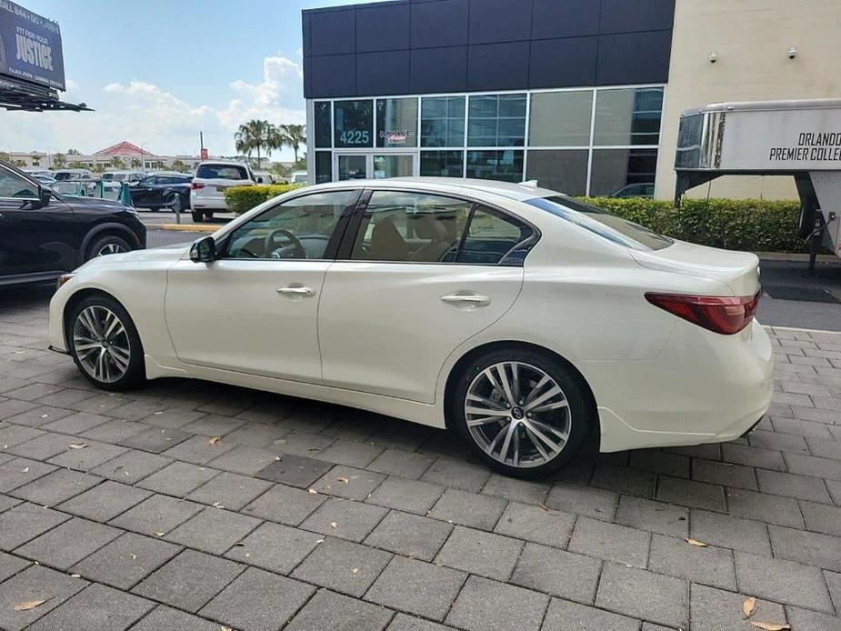 new 2024 INFINITI Q50 car, priced at $51,313