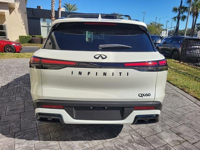 new 2025 INFINITI QX60 car, priced at $61,510