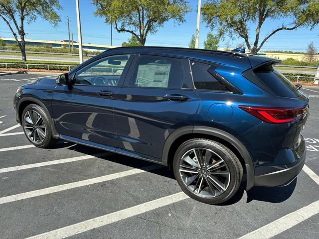 new 2025 INFINITI QX50 car, priced at $53,270