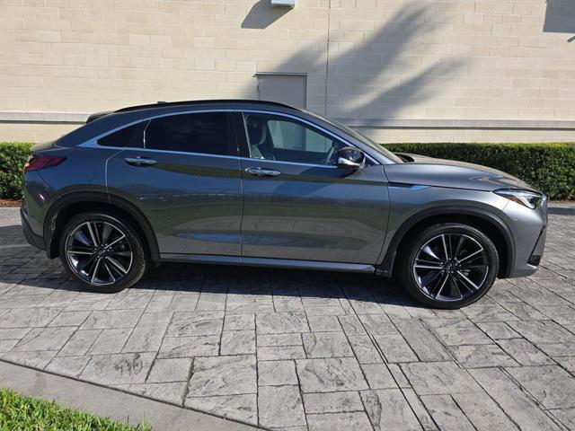 new 2025 INFINITI QX55 car, priced at $61,340