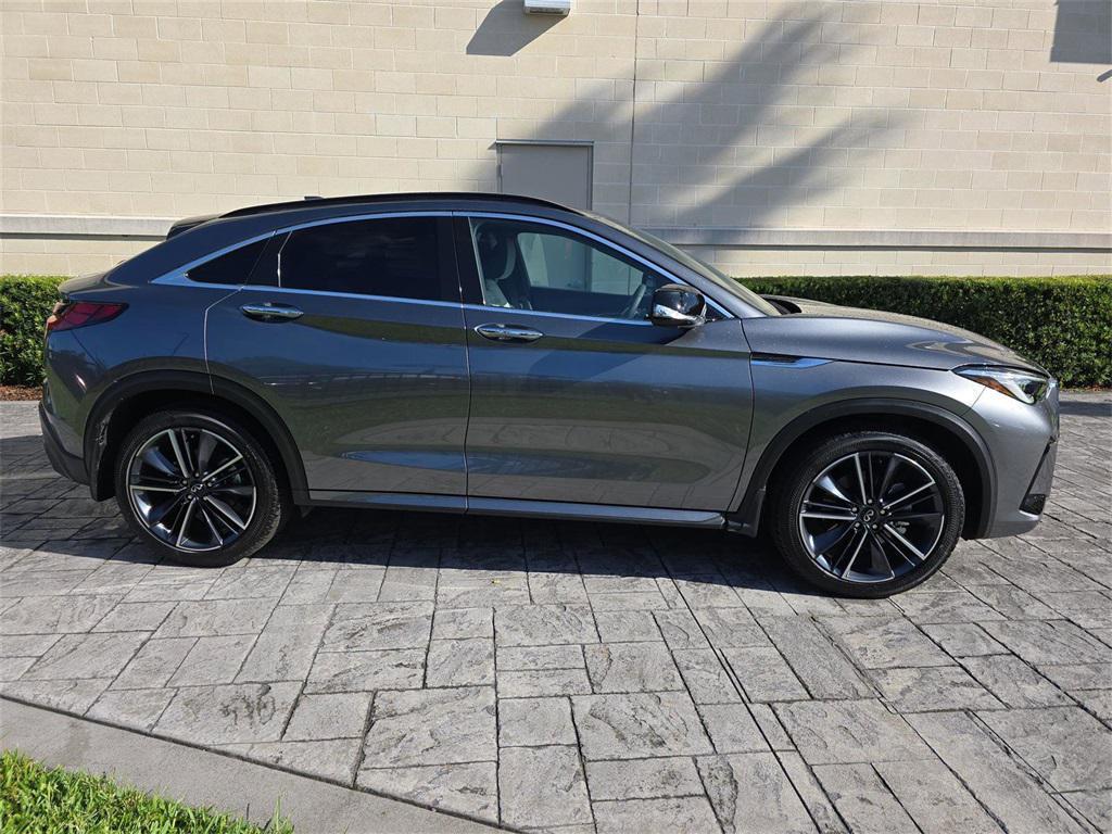new 2025 INFINITI QX55 car, priced at $61,340
