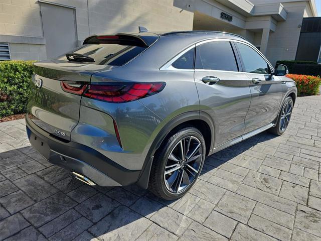 new 2025 INFINITI QX55 car, priced at $61,340