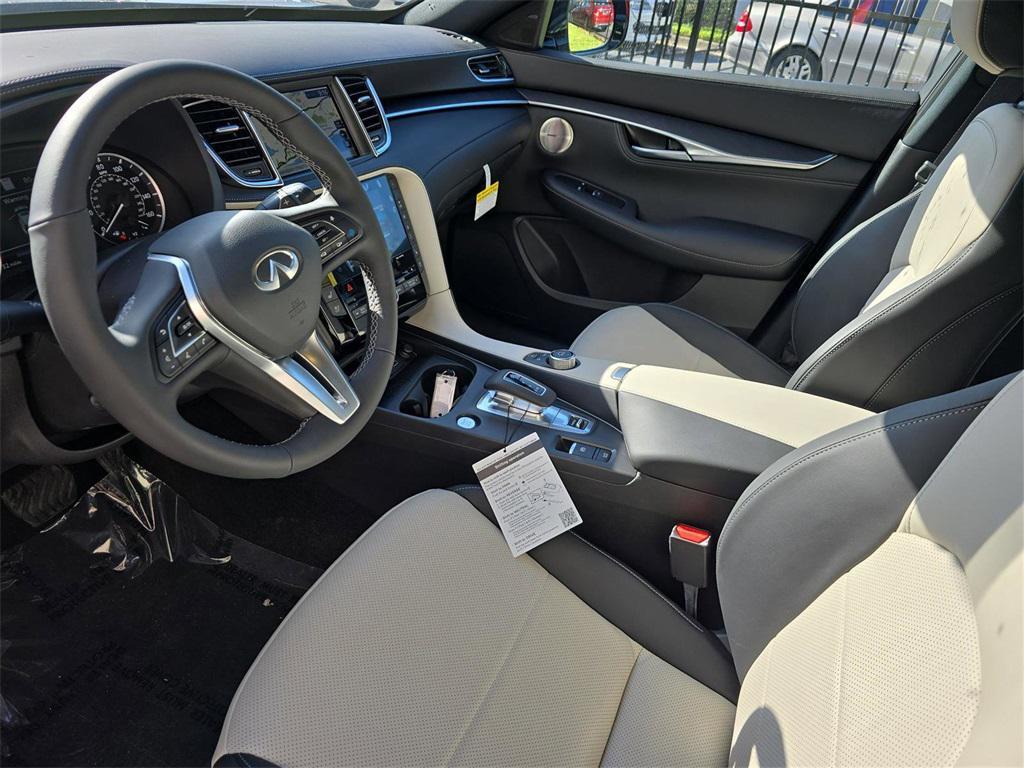 new 2025 INFINITI QX55 car, priced at $61,340