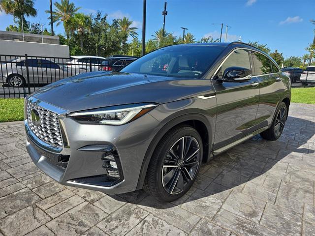 new 2025 INFINITI QX55 car, priced at $61,340