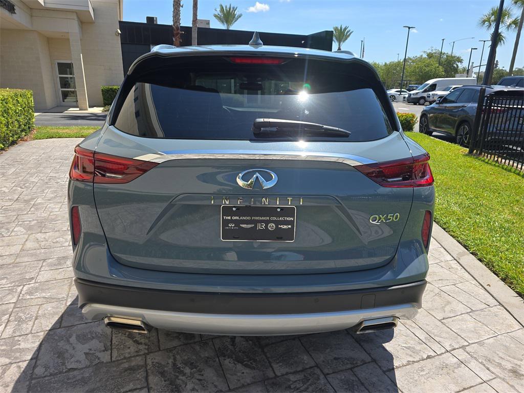 used 2022 INFINITI QX50 car, priced at $29,750