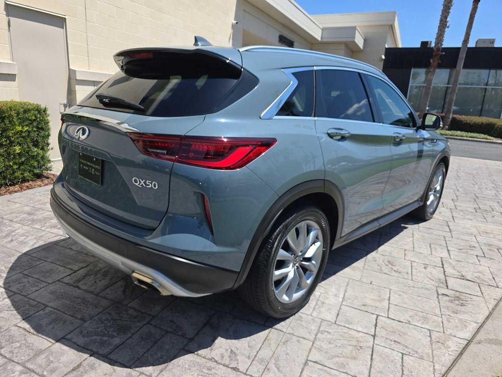 used 2022 INFINITI QX50 car, priced at $29,750