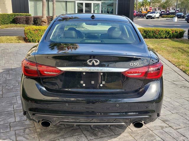 used 2021 INFINITI Q50 car, priced at $29,445