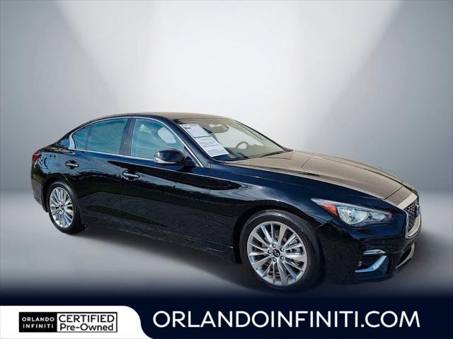 used 2021 INFINITI Q50 car, priced at $29,445