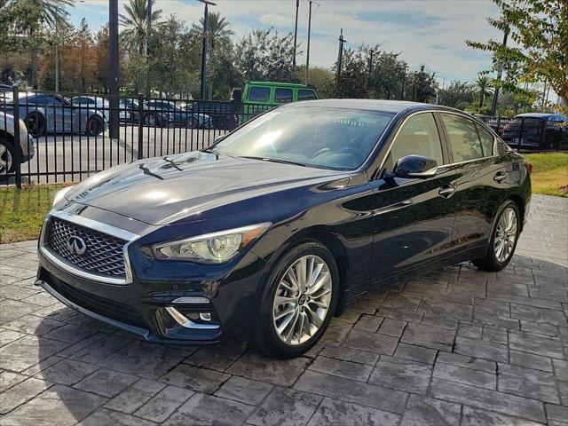 used 2021 INFINITI Q50 car, priced at $29,445