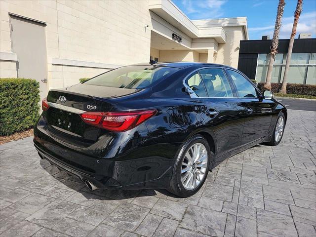 used 2021 INFINITI Q50 car, priced at $29,445