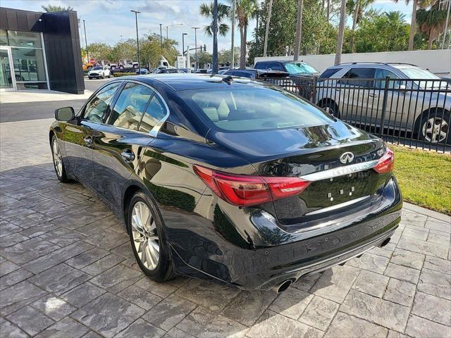 used 2021 INFINITI Q50 car, priced at $29,445