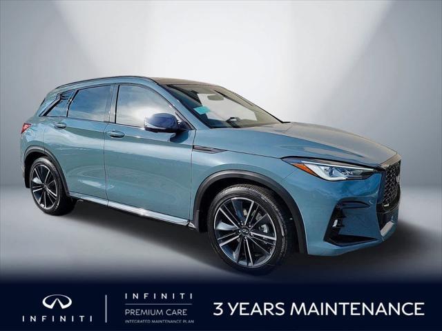 new 2025 INFINITI QX50 car, priced at $55,005