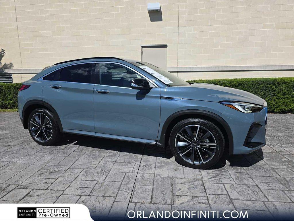 used 2025 INFINITI QX55 car, priced at $43,900