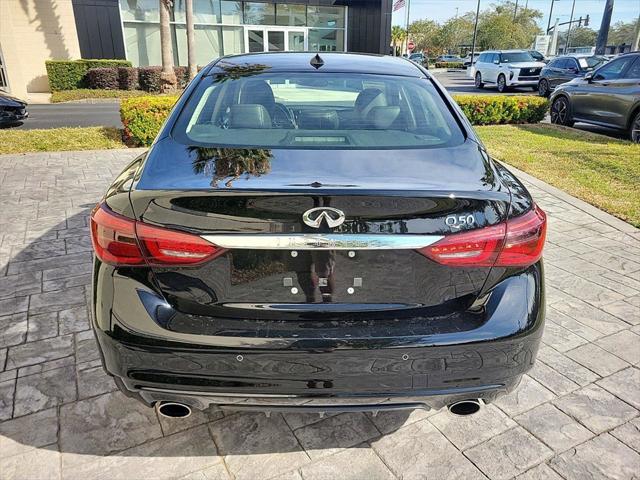 used 2022 INFINITI Q50 car, priced at $32,000