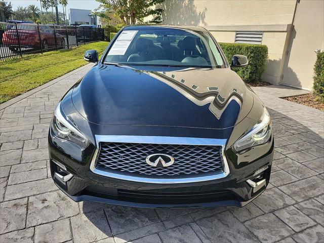 used 2022 INFINITI Q50 car, priced at $32,000