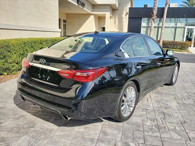 used 2022 INFINITI Q50 car, priced at $32,000