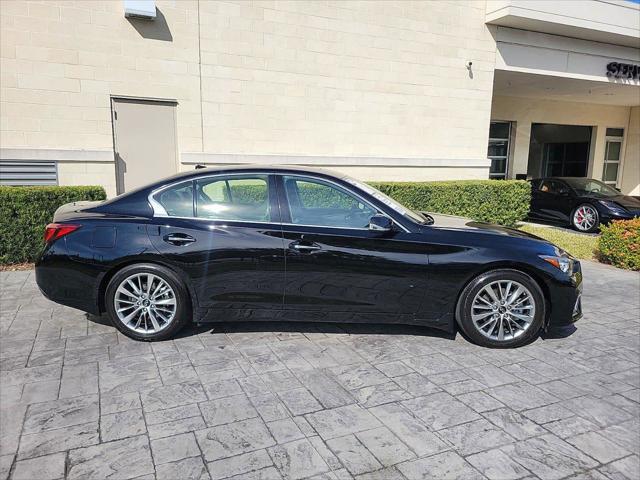 used 2022 INFINITI Q50 car, priced at $32,000